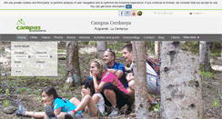 Desktop Screenshot of campus-cerdanya.com