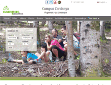Tablet Screenshot of campus-cerdanya.com